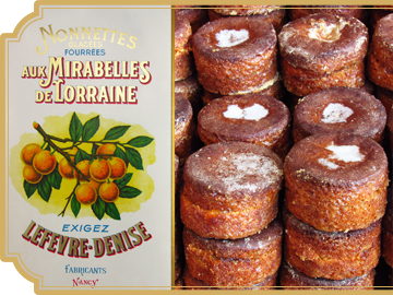 Nos Nonnettes à la Mirabelle de Lorraine